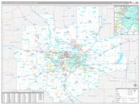 St. Louis Metro Area Wall Map